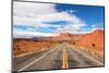 Utah, Highway 24 in Capitol Reef National Park-Alan Majchrowicz-Mounted Photographic Print