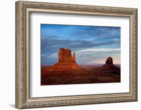 Utah, Monument Valley Navajo Tribal Park. Eroded Formations-Jay O'brien-Framed Photographic Print