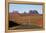 Utah, Navajo Nation, U.S. Route 163 Heading Towards Monument Valley-David Wall-Framed Premier Image Canvas