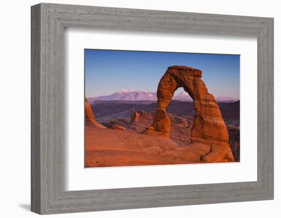Utah's Delicate Arch at Dusk-Andrew S-Framed Photographic Print