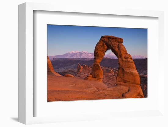 Utah's Delicate Arch at Dusk-Andrew S-Framed Photographic Print