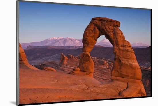 Utah's Delicate Arch at Dusk-Andrew S-Mounted Photographic Print