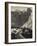 Utah, Virgin, Traffic on the Zion-Mt, Carmel Highway, Winter, USA-Walter Bibikow-Framed Photographic Print