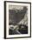 Utah, Virgin, Traffic on the Zion-Mt, Carmel Highway, Winter, USA-Walter Bibikow-Framed Photographic Print