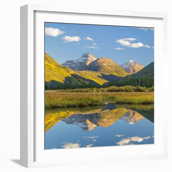 Utah, Wasatch Cache National Forest. Mountain and River Landscape-Jaynes Gallery-Framed Photographic Print