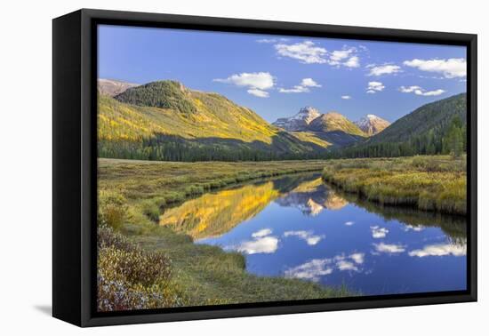Utah, Wasatch Cache National Forest. Mountain and River Landscape-Jaynes Gallery-Framed Premier Image Canvas