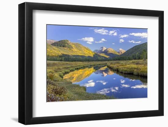 Utah, Wasatch Cache National Forest. Mountain and River Landscape-Jaynes Gallery-Framed Photographic Print