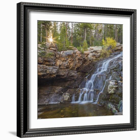 Utah, Wasatch Cache National Forest. Provo River Falls Landscape-Jaynes Gallery-Framed Photographic Print