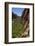 Utah, Zion National Park, Hikers Climbing Up West Rim Trail and Angels Landing-David Wall-Framed Photographic Print