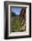 Utah, Zion National Park, Hikers Climbing Up West Rim Trail and Angels Landing-David Wall-Framed Photographic Print