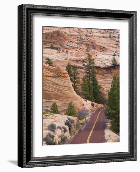 Utah, Zion National Park, USA-Alan Copson-Framed Photographic Print