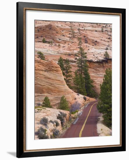 Utah, Zion National Park, USA-Alan Copson-Framed Photographic Print