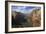 Utah, Zion National Park, View from Top of Angels Landing into Zion Canyon-David Wall-Framed Photographic Print