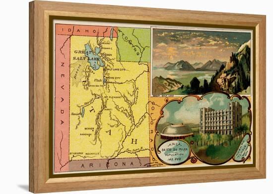 Utah-Arbuckle Brothers-Framed Stretched Canvas