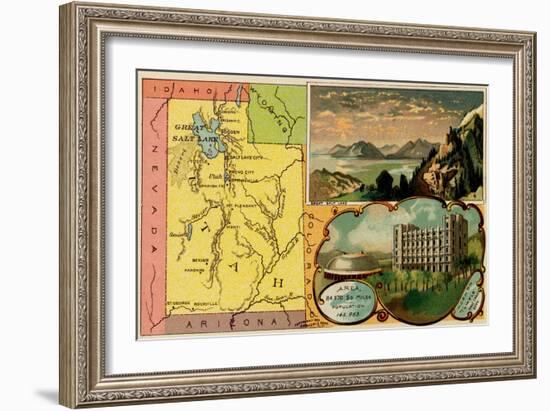 Utah-Arbuckle Brothers-Framed Art Print