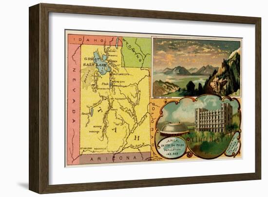 Utah-Arbuckle Brothers-Framed Art Print