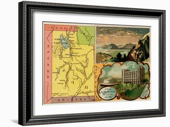 Utah-Arbuckle Brothers-Framed Art Print