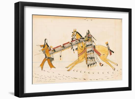 Ute Indian, 1874-75-null-Framed Giclee Print