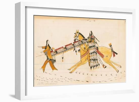 Ute Indian, 1874-75-null-Framed Giclee Print