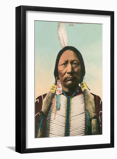 Ute Indian Chief Buckskin Charley-null-Framed Art Print