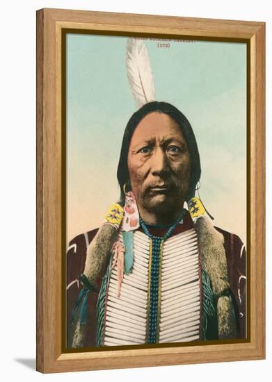 Ute Indian Chief Buckskin Charley-null-Framed Stretched Canvas