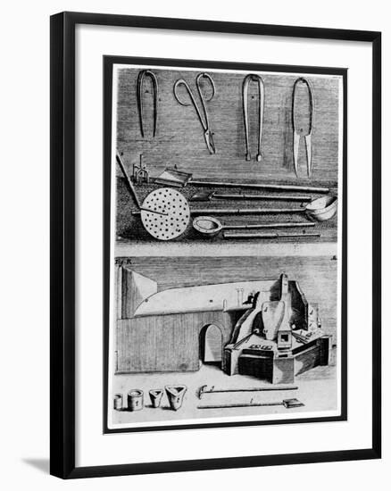 Utensils of a Glass Blower--Framed Giclee Print