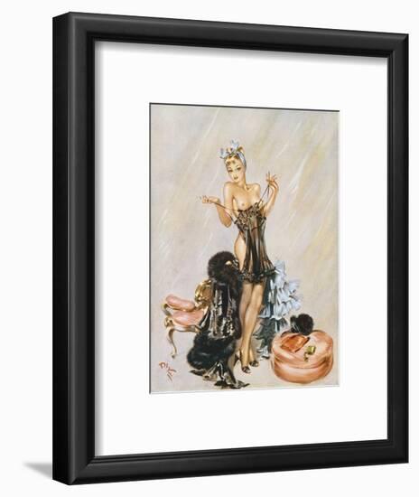 Utility Suit-David Wright-Framed Art Print