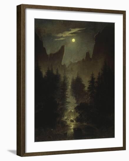 Uttewalder Grund, C. 1825-Caspar David Friedrich-Framed Giclee Print