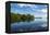 Utwe lagoon, UNESCO Biosphere Reserve, Kosrae, Federated States of Micronesia, South Pacific-Michael Runkel-Framed Premier Image Canvas