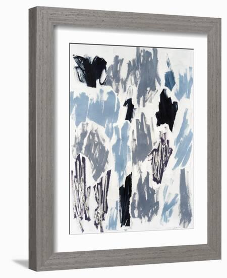 UV Waves I-Vanna Lam-Framed Art Print