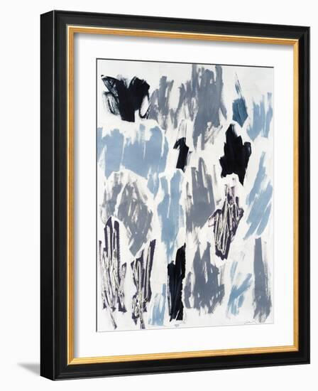 UV Waves I-Vanna Lam-Framed Art Print