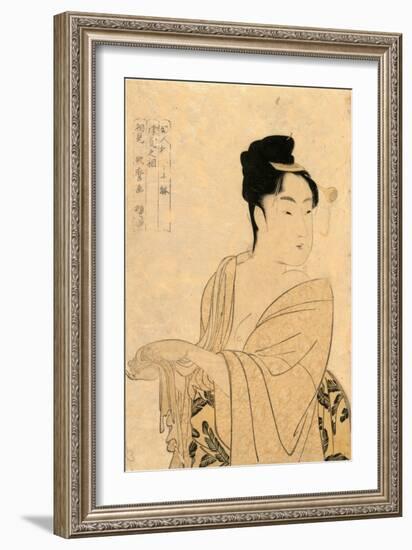 Uwaki No So-Kitagawa Utamaro-Framed Giclee Print