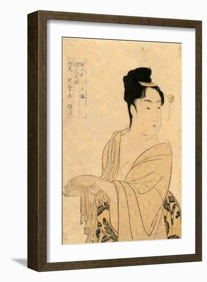 Uwaki No So-Kitagawa Utamaro-Framed Giclee Print