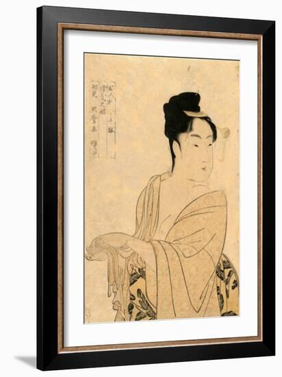 Uwaki No So-Kitagawa Utamaro-Framed Giclee Print