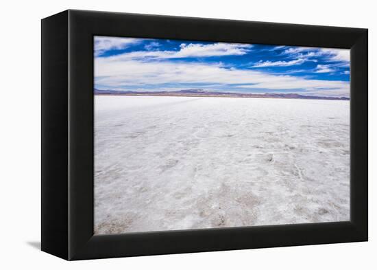 Uyuni Salt Flats (Salar De Uyuni), Uyuni, Bolivia, South America-Matthew Williams-Ellis-Framed Premier Image Canvas