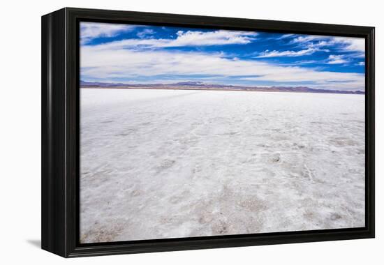 Uyuni Salt Flats (Salar De Uyuni), Uyuni, Bolivia, South America-Matthew Williams-Ellis-Framed Premier Image Canvas