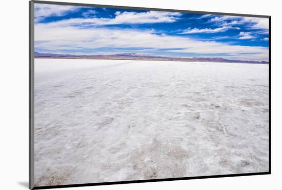 Uyuni Salt Flats (Salar De Uyuni), Uyuni, Bolivia, South America-Matthew Williams-Ellis-Mounted Photographic Print