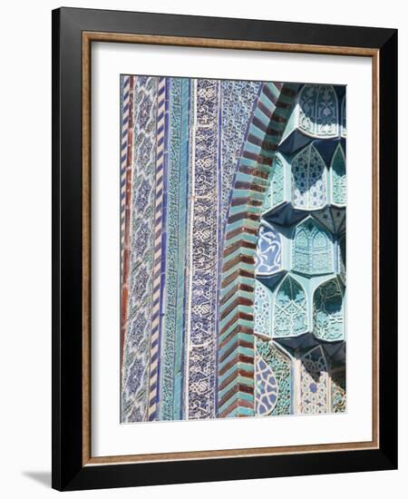 Uzbekistan, Samarkand, Shah-I-Zinder Necropolis-Jane Sweeney-Framed Photographic Print