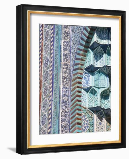 Uzbekistan, Samarkand, Shah-I-Zinder Necropolis-Jane Sweeney-Framed Photographic Print