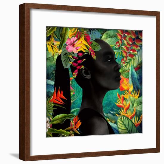 Uzuri - Portrait-Mark Chandon-Framed Giclee Print