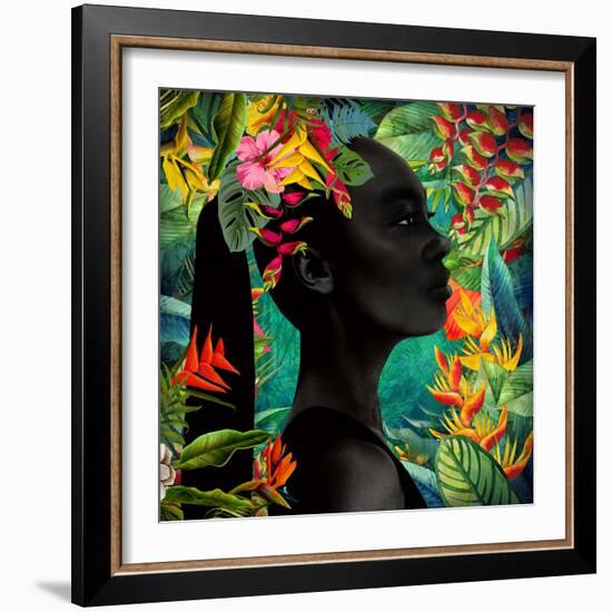 Uzuri - Portrait-Mark Chandon-Framed Giclee Print