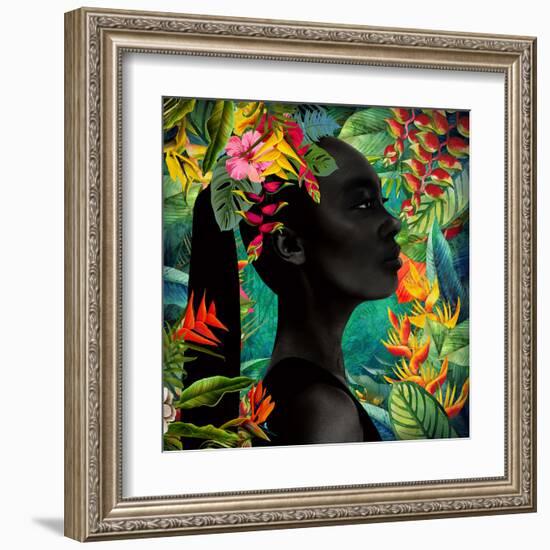 Uzuri - Portrait-Mark Chandon-Framed Giclee Print