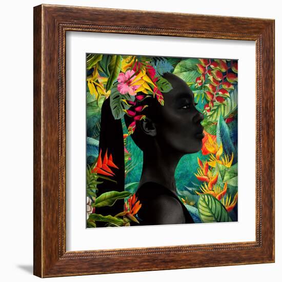 Uzuri - Portrait-Mark Chandon-Framed Giclee Print