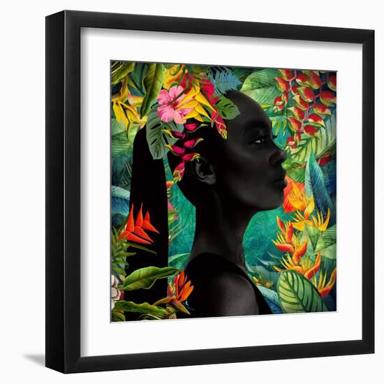 Uzuri - Portrait-Mark Chandon-Framed Giclee Print