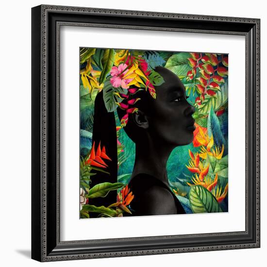 Uzuri - Portrait-Mark Chandon-Framed Giclee Print