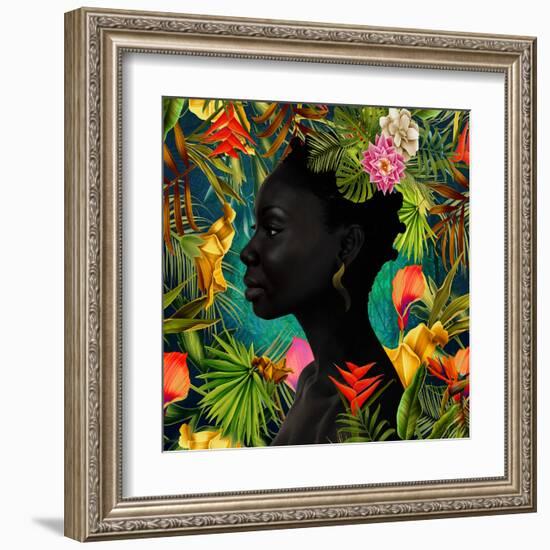 Uzuri - Profile-Mark Chandon-Framed Giclee Print