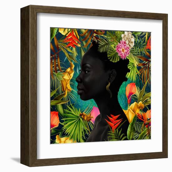 Uzuri - Profile-Mark Chandon-Framed Giclee Print