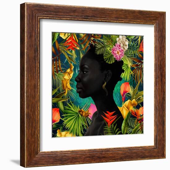 Uzuri - Profile-Mark Chandon-Framed Giclee Print