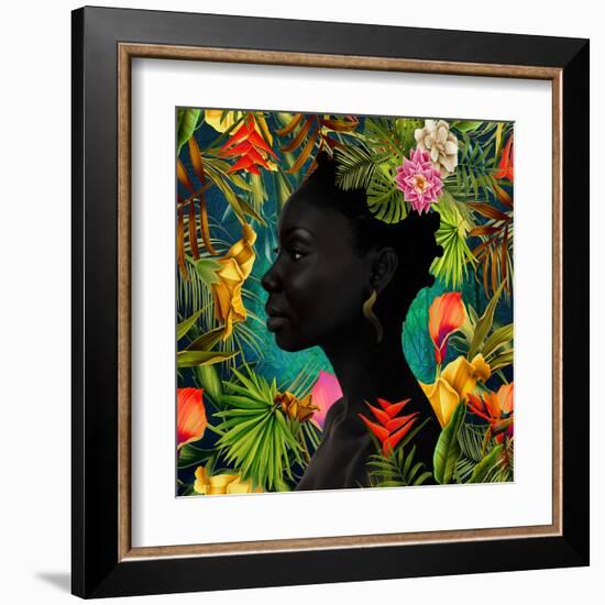 Uzuri - Profile-Mark Chandon-Framed Giclee Print