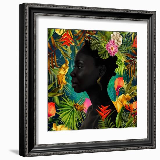 Uzuri - Profile-Mark Chandon-Framed Giclee Print